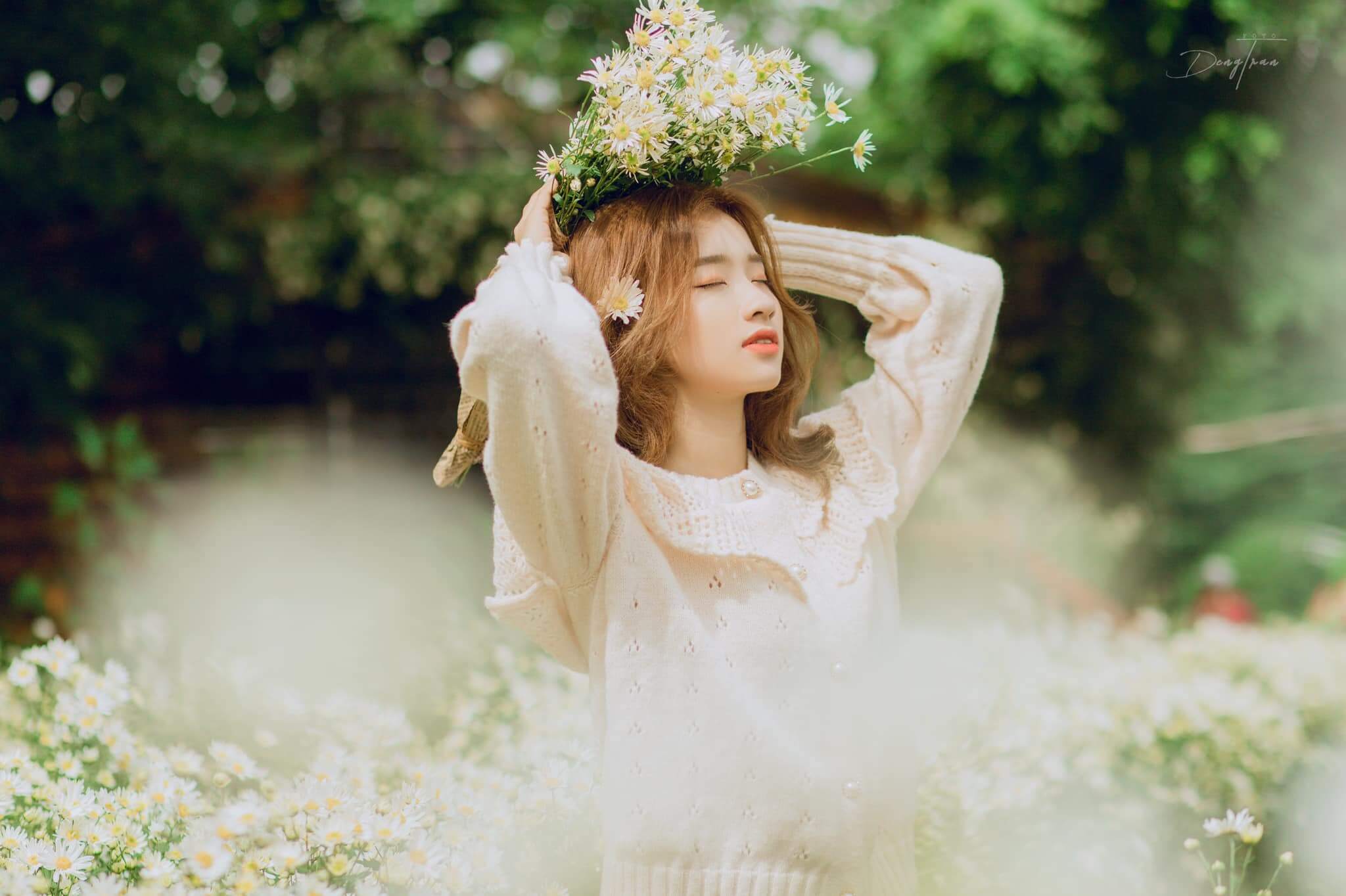 ảnh cưới bãi đá sông Hồng