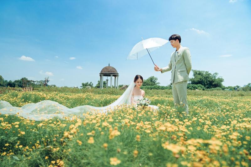 Ảnh Cưới Thảo Nguyên Hoa Long Biên