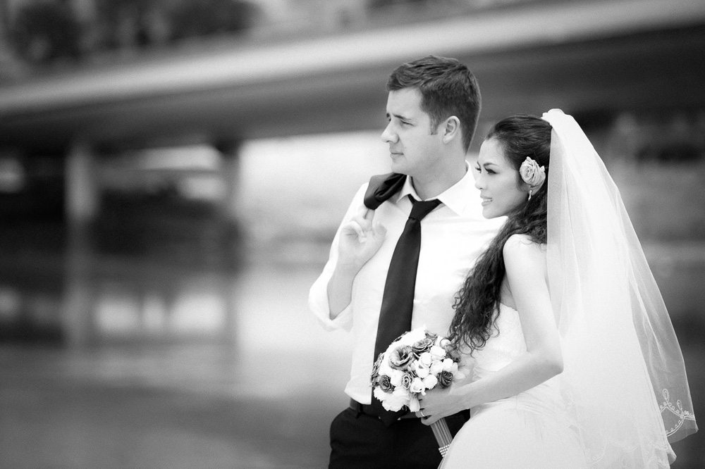 Phong Cách Ảnh Cưới Đen Trắng: Tôn Vinh Cảm Xúc Qua Sắc Độ 1 Phong cách ảnh cưới đen trắng