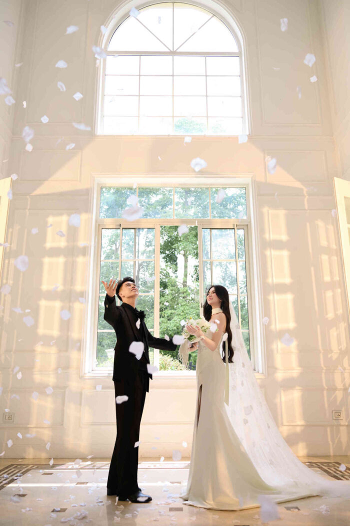 ALBUM CONCEPT ẢNH CƯỚI ĐẸP BIỆT THỰ HOA HỒNG